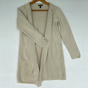 Eileen Fisher Silk and Organic Cotton Blend Open Cardigan Size S -  See Photos